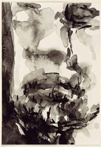 Face, 2001 (wc på papir)